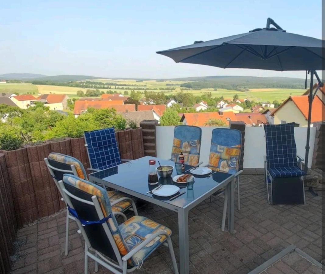 Ferienwohnung Look Wide Oberelsbach Bagian luar foto
